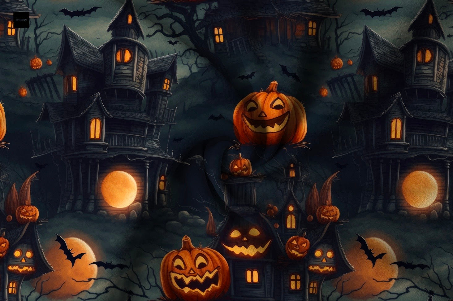 Lustiges Halloween Schloss